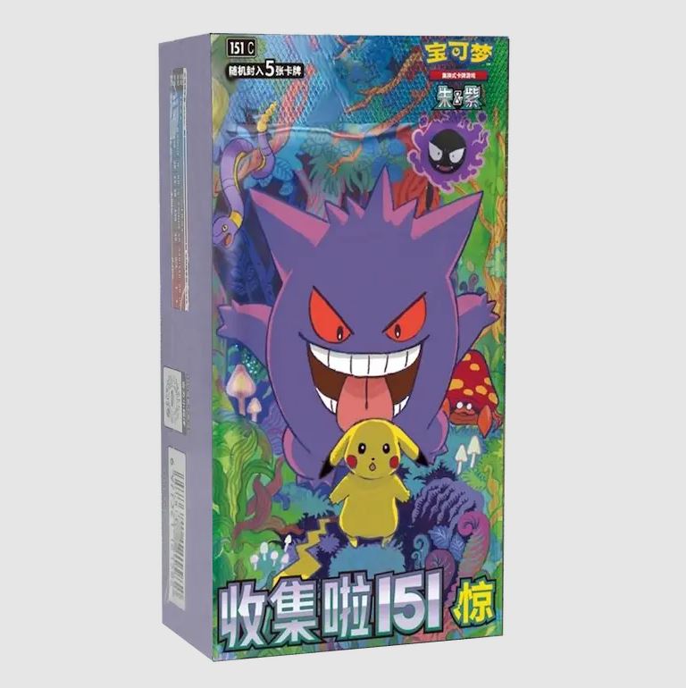 Pokémon Collect Chinese 151 Surprise Slim Booster Box 151C