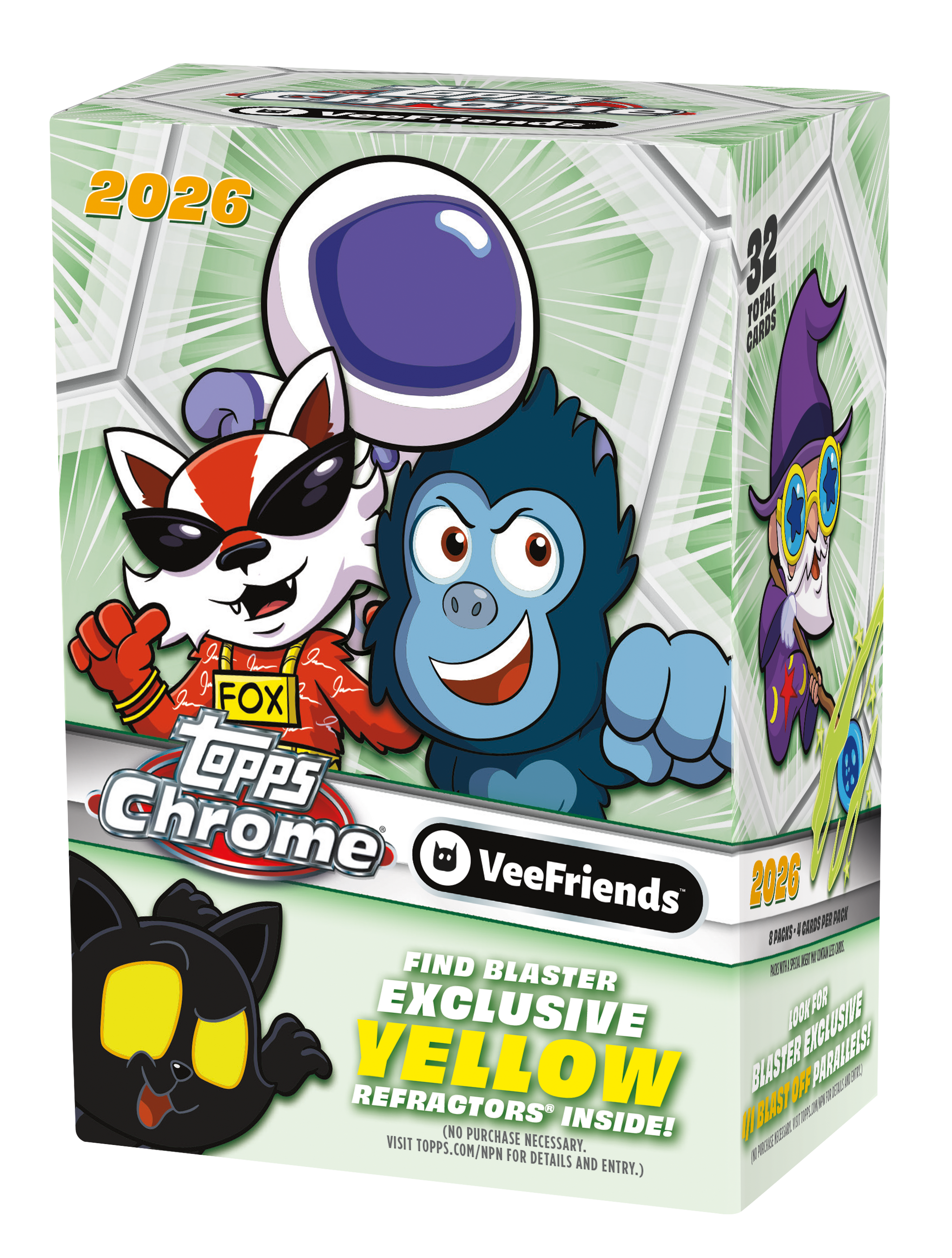 2026 Topps Chrome VeeFriends Value (Blaster) Box – Baker Breaks