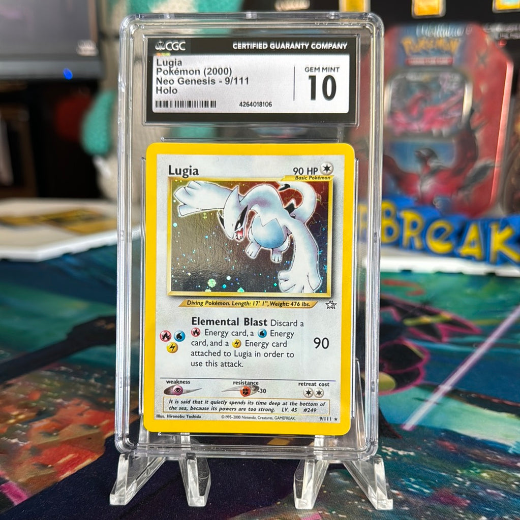 Zekrom Trainer's Gallery Pokemon Card Graded Cwgc 10