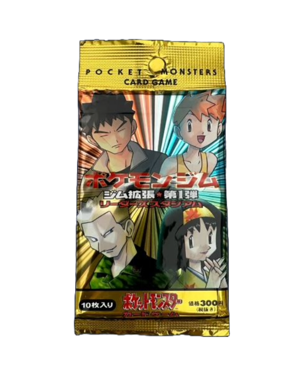 pokemon gym trainer booster box Pokemon TCG: Leaders' Stadium booster pack (Gym Heroes) – Baker Breaks
