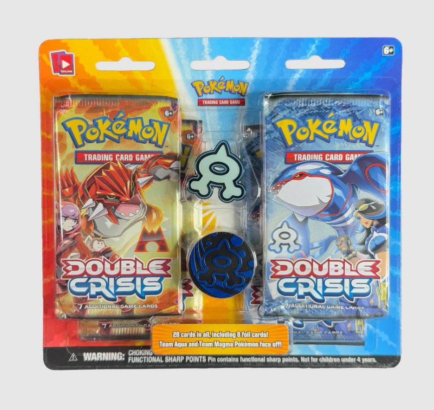 Double Crisis: Team Aqua 4 pack blister  Baker Breaks