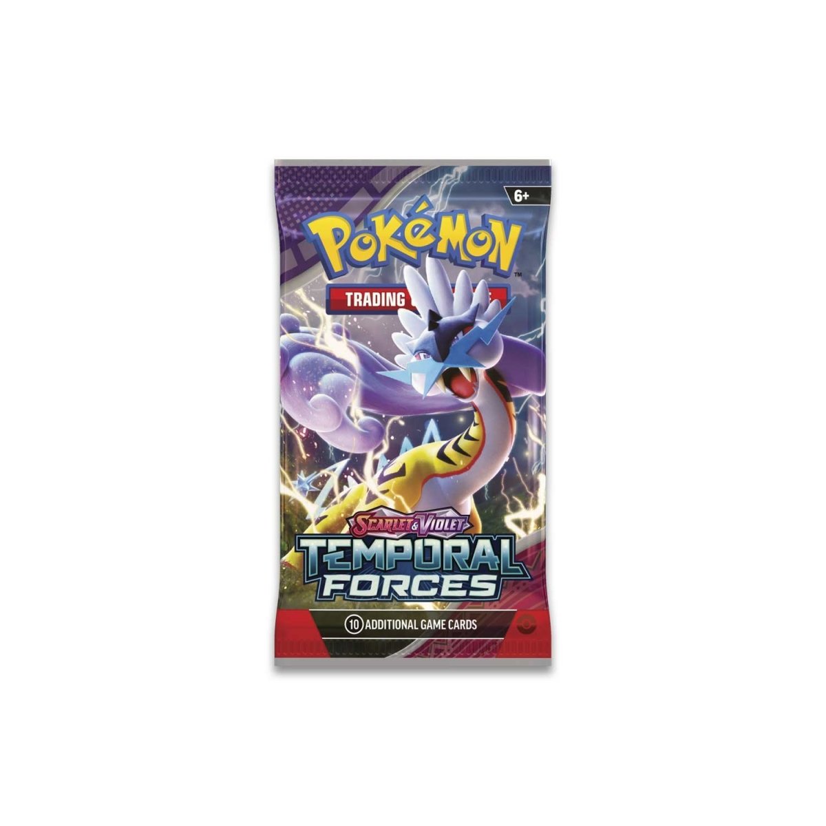 pokemon trading card game scarlet and violet temporal forces Pokémon TCG: Scarlet & Violet-Temporal Forces Booster Pack (10 Cards)